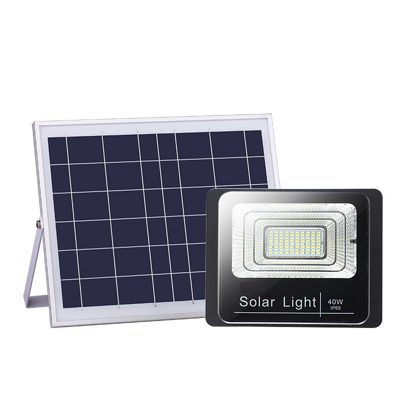 Remote human motion control big battery rechargeable waterproof stadium refletor projecteur aluminum outdoor solar flood light