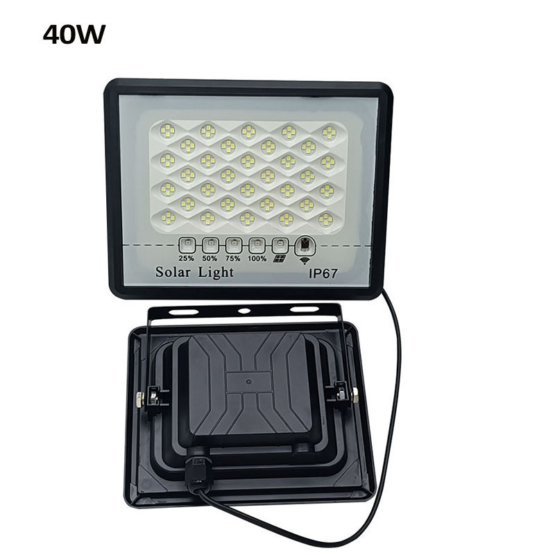 Super bright camping ground backyard adjustable angle solar energy emergency rechargeable outdoor garden flood spotlight