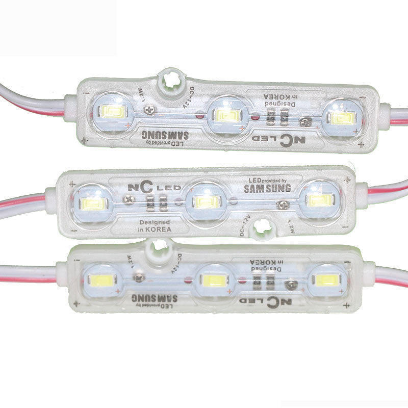 Hot selling model 6618 smd5730 1.2watt injection lighting box advertising store letter 12v custom led modules manufacturers