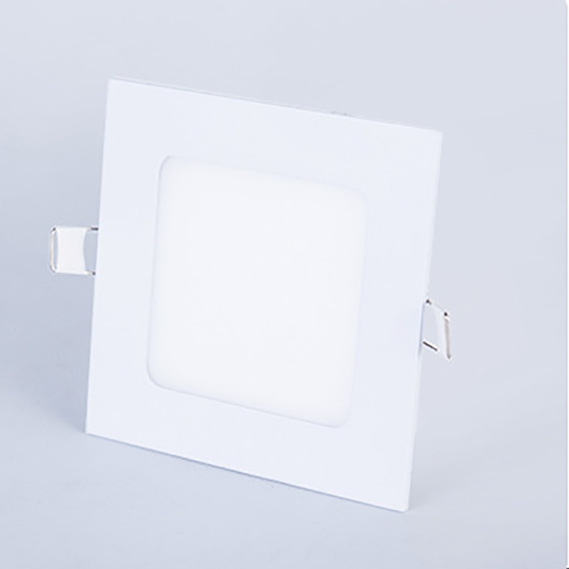 Custom modern design plasit slim recessed mounted lighting frame street office ceiling high brightness square led panel lights