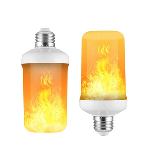 Birthday party holiday dinner candle light atmosphere decorative lamp E27 base flickering simulation led flame lamp bulb