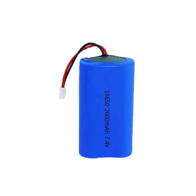 Wholesale 18650 7.4V Rechargeable Lithium Ion Double Cell Battery pack with protective PCBA and wires