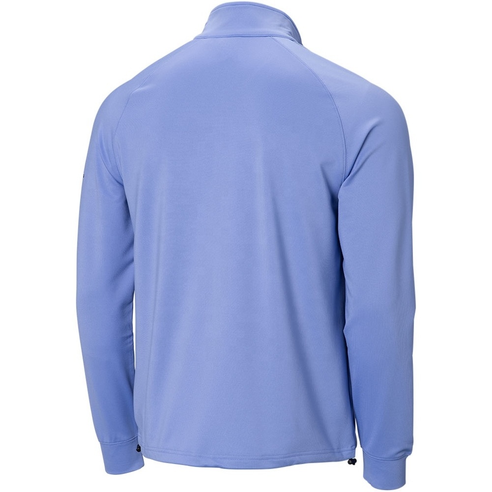 Custom Design Your Own Men's Golf Pullover Polyester Spandex Fabric 1/4-zipper placket