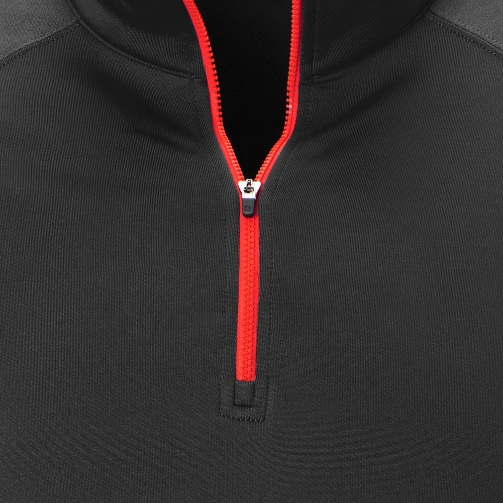 Custom Design Your Own Men's Golf Pullover Polyester Spandex Fabric 1/4-zipper placket