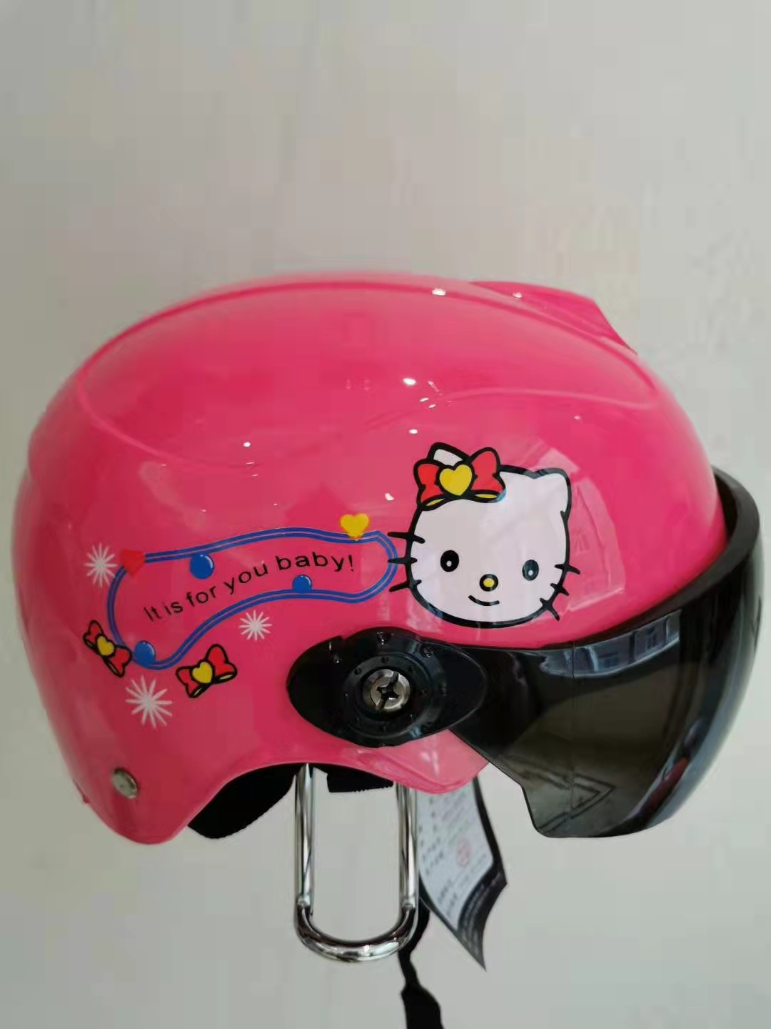 Helmet adjustable lightweight child Cycling skateboard scooter hello kitty helmet