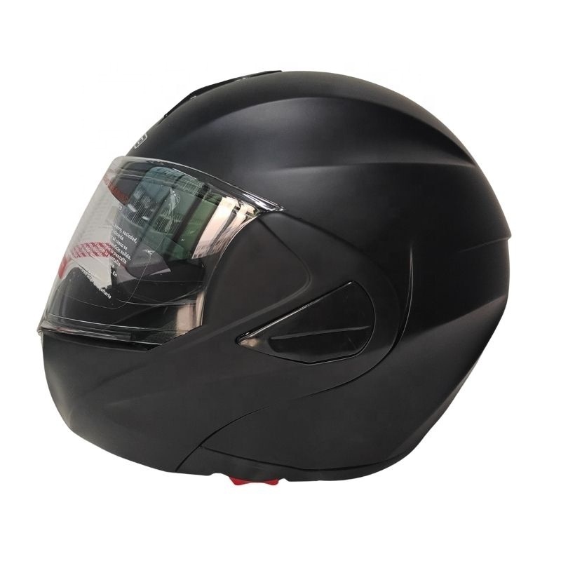 Unisex adult flip up helmet with quick release buckle Anti-scratch PC visor latest helmet full face motorcycle