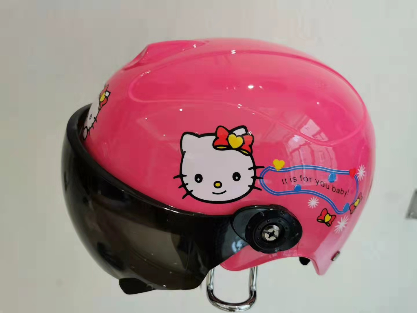 Helmet adjustable lightweight child Cycling skateboard scooter hello kitty helmet