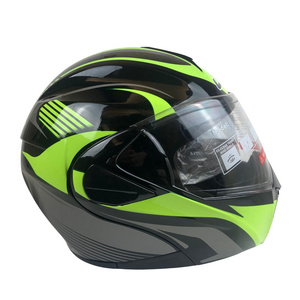 Adventure modular helmets Racing helmets  iron man helmet flip up with inner dark sun visor