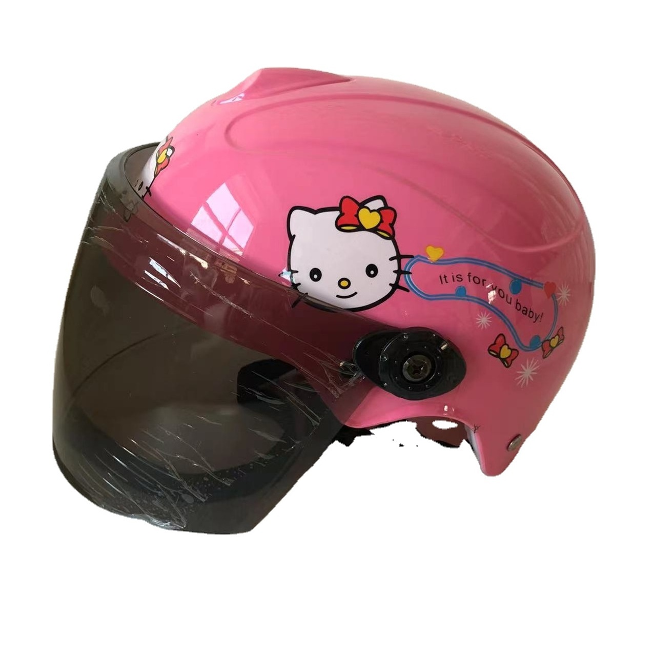 Helmet adjustable lightweight child Cycling skateboard scooter hello kitty helmet