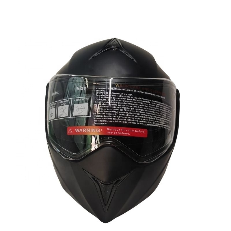 Unisex adult flip up helmet with quick release buckle Anti-scratch PC visor latest helmet full face motorcycle