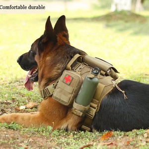 Dog Tactics Trainer Training Vest Backpack Harness Perro Para Accessories Big Dog Harnesses