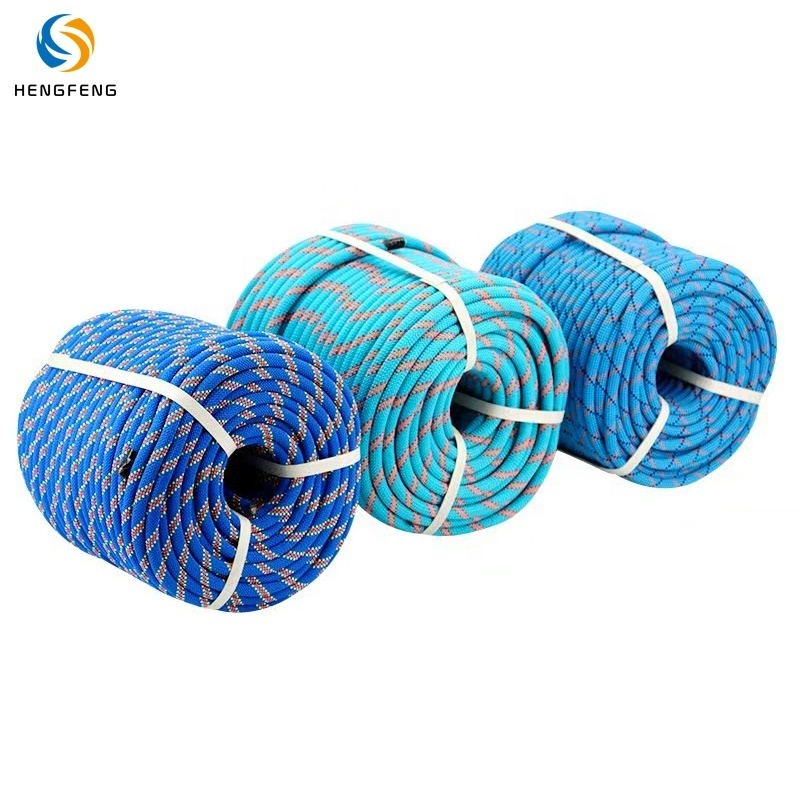 China Manufacturer Direct Sale Durable Safety 4mm-20mm Nylon Rope Mountaineering Climbing Outdoor Rope