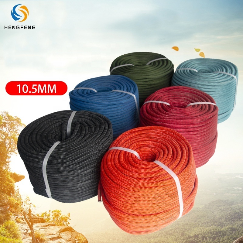 China Manufacturer Direct Sale Durable Safety 4mm-20mm Nylon Rope Mountaineering Climbing Outdoor Rope