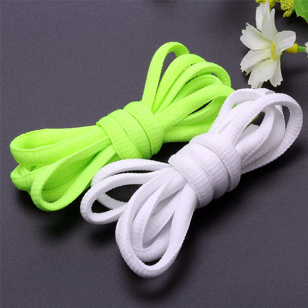 Wholesale multi colors bulk durable shoelace   basketball oval laces oval shoe lace