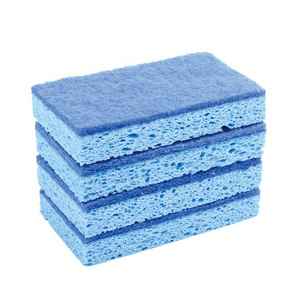 Wholesale NS natural cellulose sponge scouring kitchen clean pad