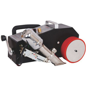 High frequency automatic Tarpaulin Hot air pvc tape welding machine price for Banner flex welding