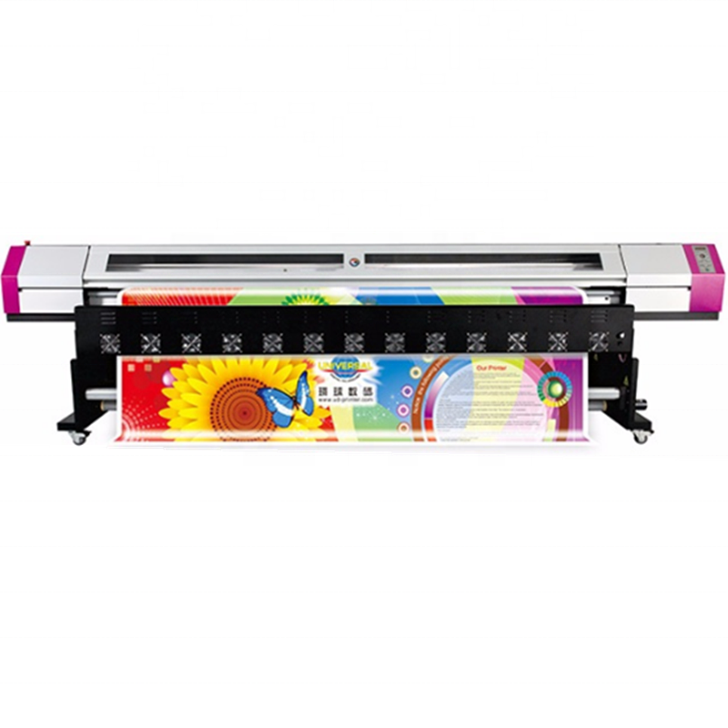 Galaxy 3212LD eco solvent printer universal digital printing machine 3.2m printing width dx5 double head wide format printer