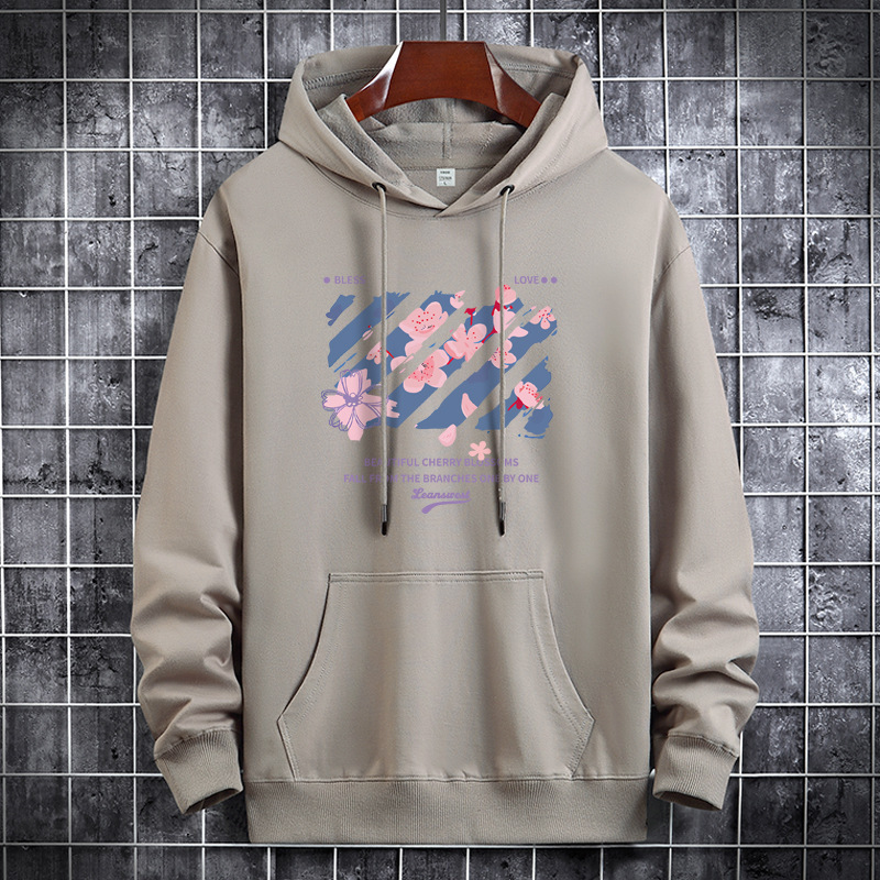 High Quality 100 Cotton Sweatshirts Wholesale Custom Hoodies Puff Print Hoodie