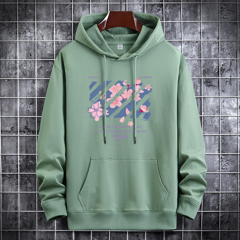 High Quality 100 Cotton Sweatshirts Wholesale Custom Hoodies Puff Print Hoodie