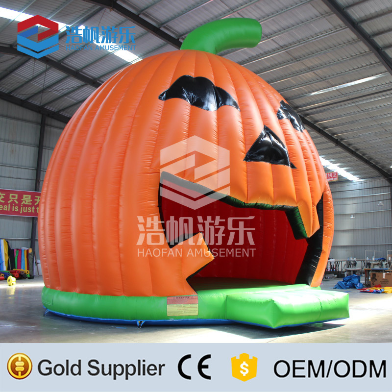 Halloween Pumpkin Customized Toddler Bouncer Inflatable Pumpkin Jumper Bouncy House Bouncer Castle Bounce House For Kids Adult