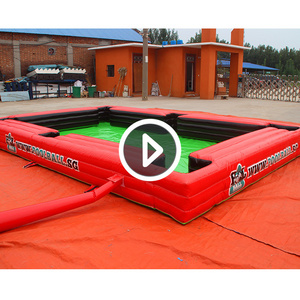 Outdoor Customized Inflatable Pool Sports Games Soccer Inflatable Land Billiards Table Football Snooker