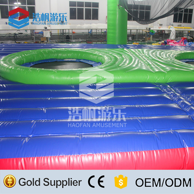 CE Certified Water Play Giant Inflatable Beach Volleyball Court Inflatable Volleyball Field For Sale