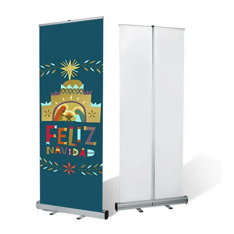 Factory Direct Sale Customized Advertising Stand Up Banner Retractable Roll Up Banner Stand Roller Banner