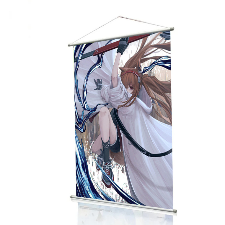 Custom Size Large Wall Scroll Custom Printing Room Decoration Anime Wall Hanging Scrolls Wall Art Posters