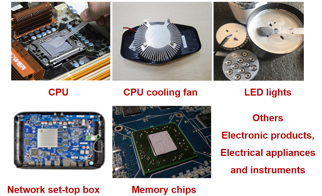 Grey Silicone Compound Thermal Paste Conductive Grease Heatsink For CPU GPU Chipset notebook Cooling with scraper