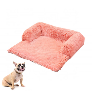 China Manufacturer Plush Removable Waterproof Dog Sofa Cover Luxury Pet Bed For Large Dog Mat