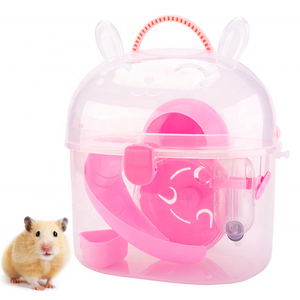 Newly Designed Portable Outdoor Small Animal Cage Transparent Guinea Pig Cage