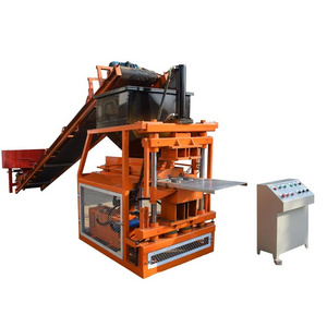 HF2-10 Hydraulic Clay Brick Press Machine Earth Interlocking Stabilised soil interlocking brick machine