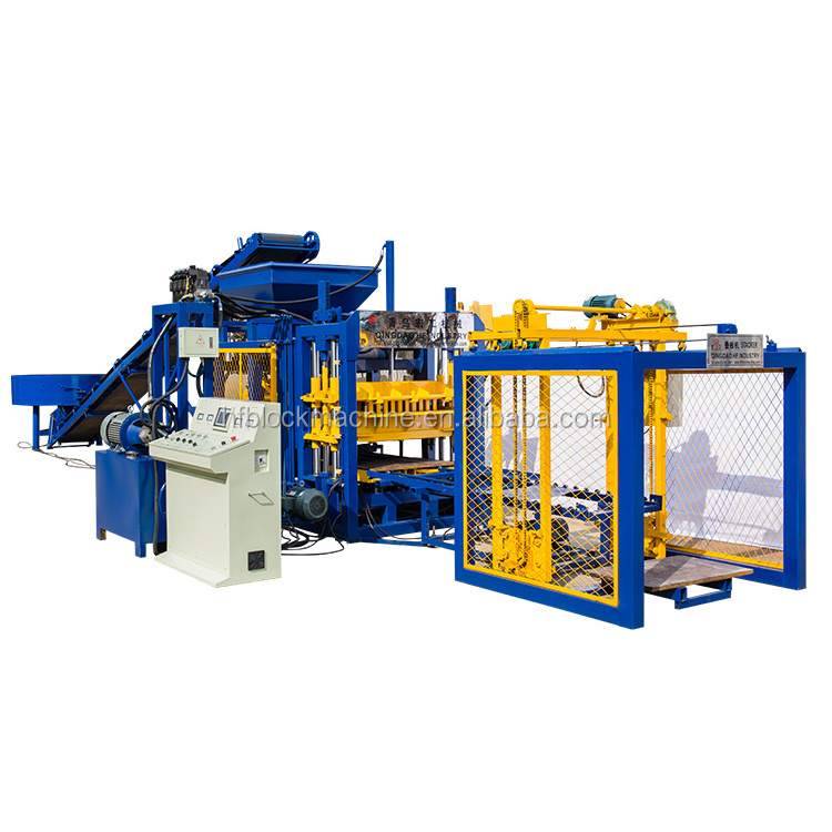 Money maker QT4-16 Automatic concrete  cement interlocking paver brick block making machine