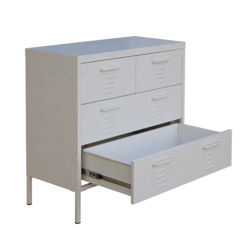 Bedroom Furniture Storage Cabinet Metal Drawer Storage Cabinets