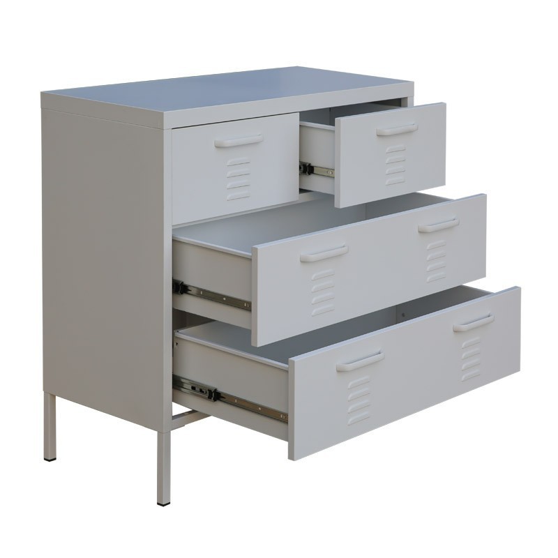 Bedroom Furniture Storage Cabinet Metal Drawer Storage Cabinets