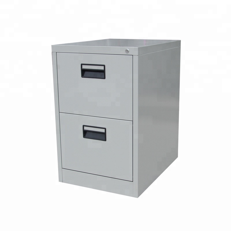 2 Drawer Lateral File Storage Cabinet Furniture Grey Vertical Metal Filing Cabinet Industrial Metal Storage Cabinets