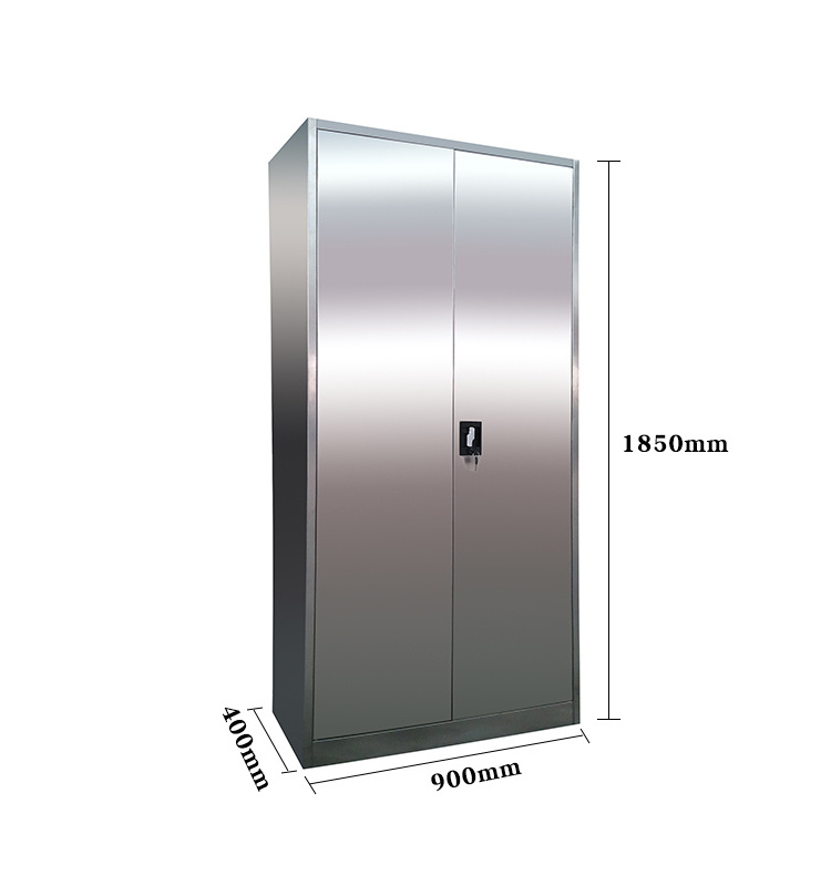 Popular swing door stainless steel filing cabinet