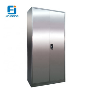 Popular swing door stainless steel filing cabinet