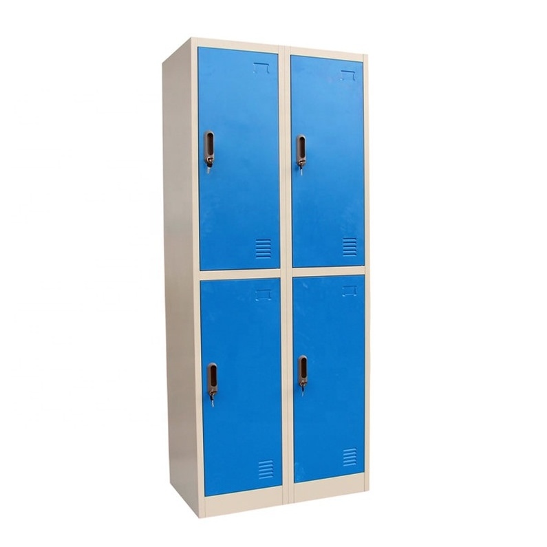 Hot Sale Strong Changing Room Wardrobe Metal Staff Locker