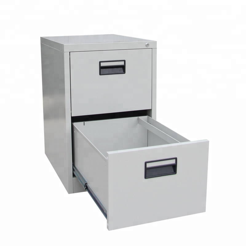 2 Drawer Lateral File Storage Cabinet Furniture Grey Vertical Metal Filing Cabinet Industrial Metal Storage Cabinets