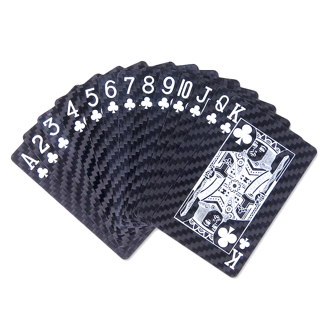 high quality 3k plain carbon fiber playing cards sheet plate