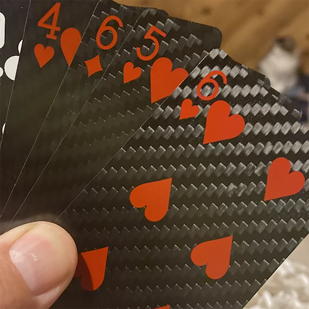 high quality 3k plain carbon fiber playing cards sheet plate