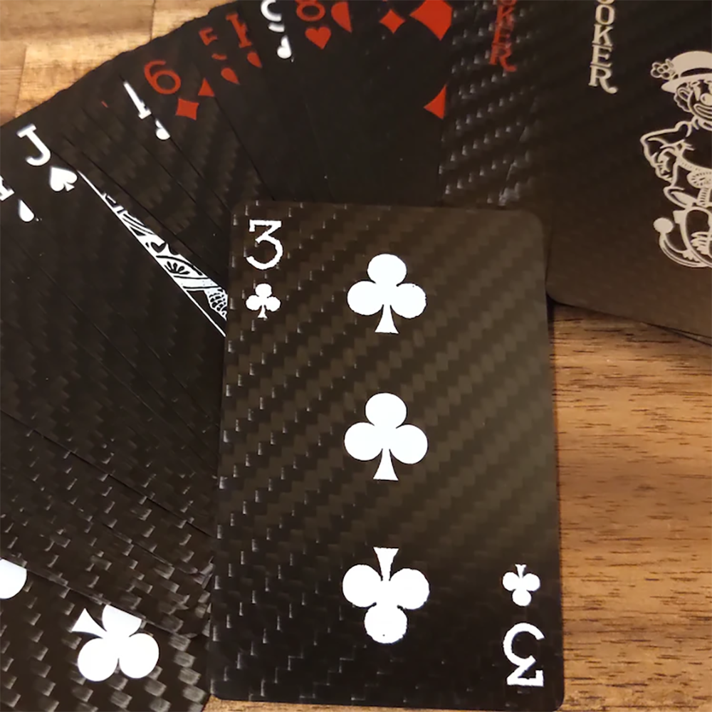 high quality 3k plain carbon fiber playing cards sheet plate