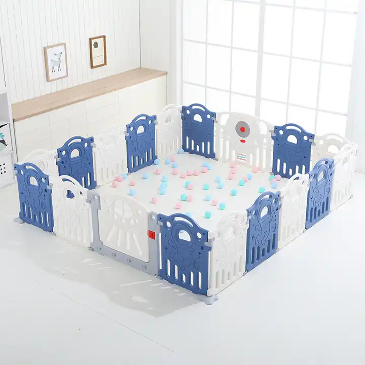 Hot Sale Multifunctional color New Design Safety Kids Plastic Indoor Playard Fence Baby Playpen