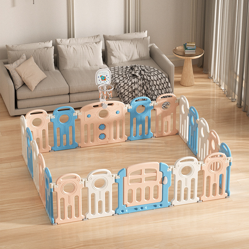 Plastic Baby Trend Playpen Big Size Foldable Adult Baby Playpen Easy To Carry Plastic Care Fence For Babies And Kids