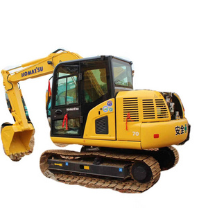 Used Komatsu Excavator PC70100% Japan Imported 7 tons of Small Excavator High Quality Spot Sale At a Low Price