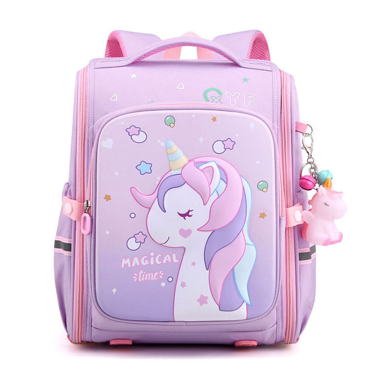 2022 waterproof Creative school student boys girls children casual schoolbag cute big dog kuromi PU leather backpack for kids