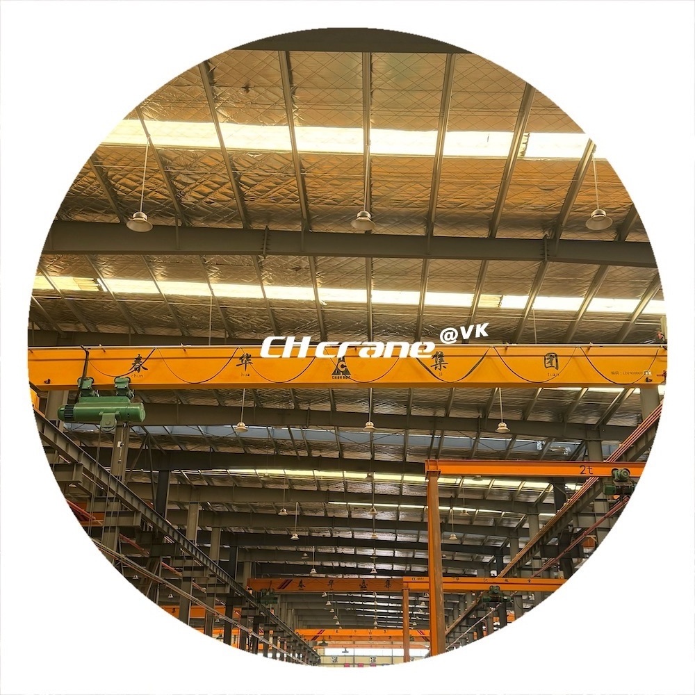 ChunHua LD mobile industry travelling single girder overhead bridge crane with CD electric hoist Single Girder Overhead Crane