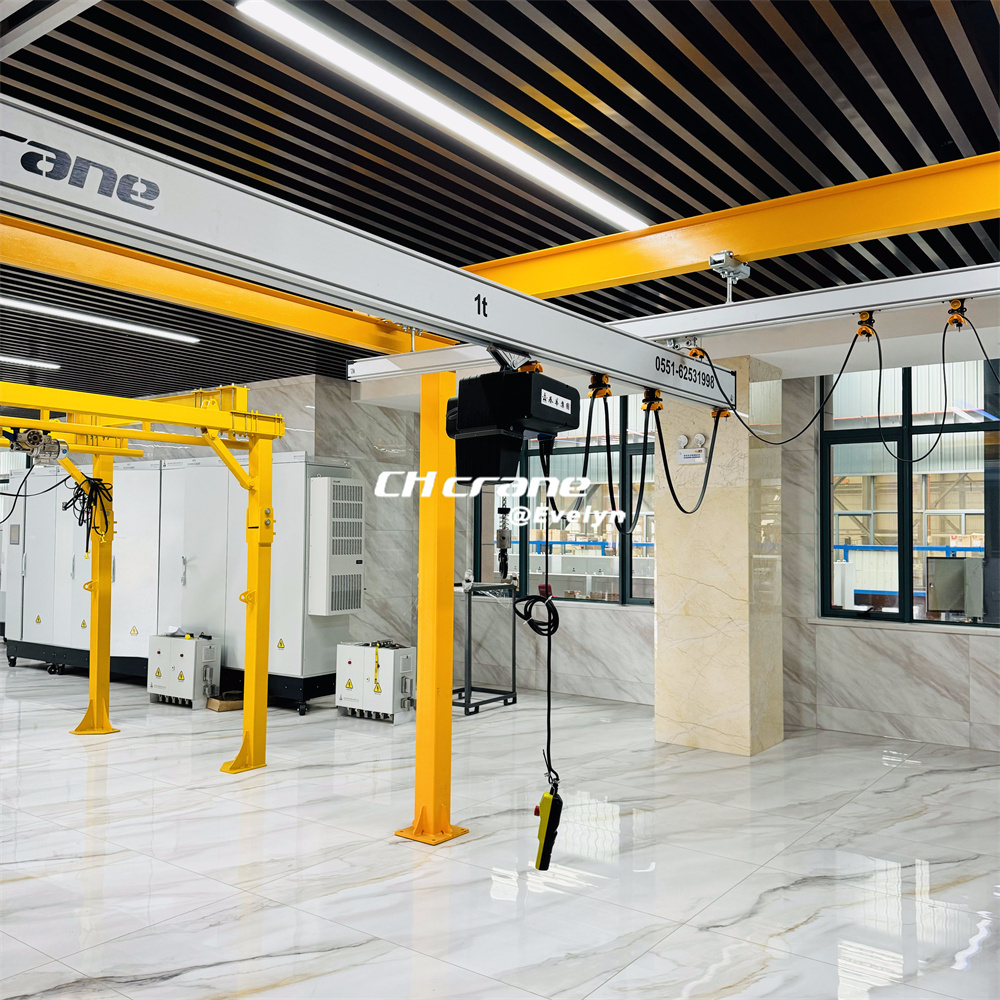 Chunhua New KBK, China High Quality Light Crane Guide Rail Flexible, double girder overhead crane price low