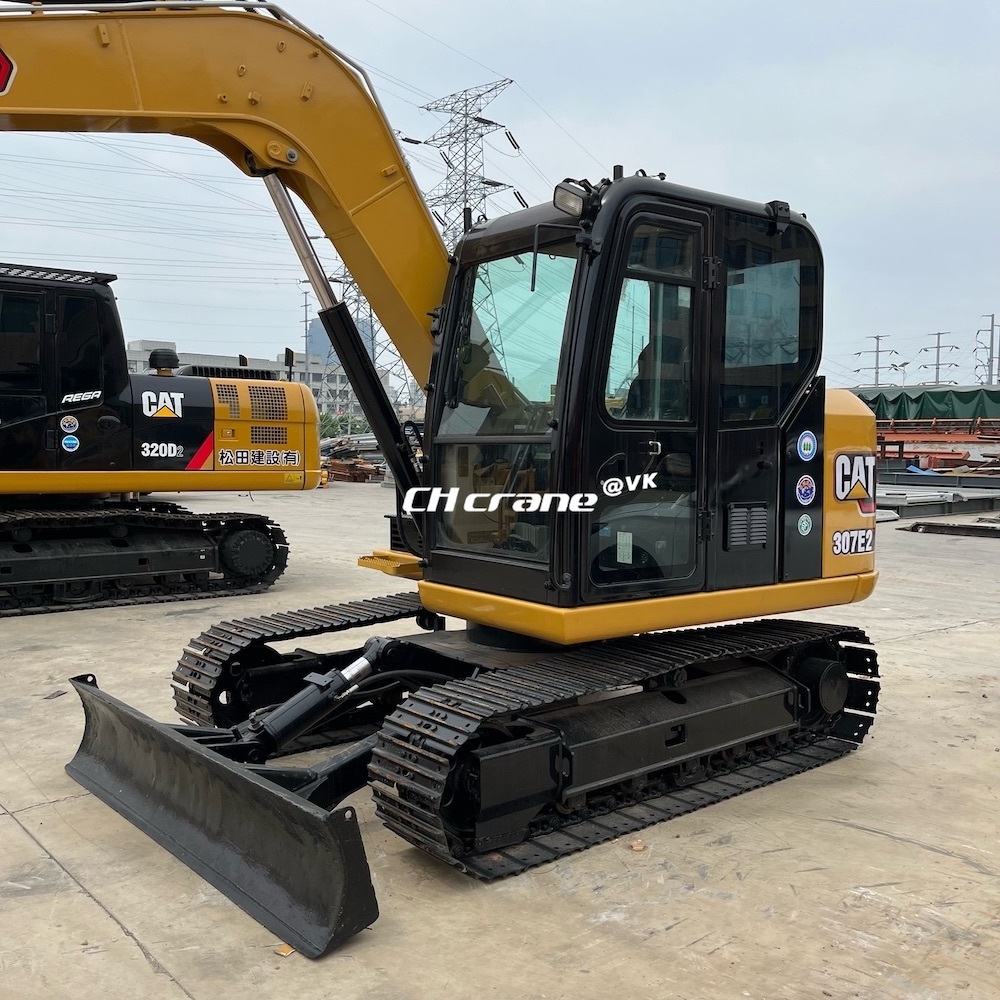 Used Japan CAT 307 excavator, CAT 307E2 307E 307D 308E 308E2 308C mini excavator, 7 ton Caterpillar 307 mini excavadora on sale